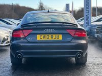 USED 2012 12 AUDI A7 3.0 TDI SE 5d 204 BHP FRONT HEATED SEATS +   FRONT AND REAR PARKING AID +   DAB RADIO +   BLUETOOTH +   FULL LEATHER TRIM +   MEMORY SEATS +   CRUISE CONTROL +   PADDL SHIFTERS +   AUTO TAILGATE +   18 INCH ALLOYS +