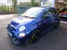 USED 2018 68 ABARTH 595C 1.4 595C CONVERTIBLE COMPETIZIONE 3d 177 BHP *&pound;2,450 worth of factory fitted optional extra's including; Bi-Xenon Headlights, Yellow Brake Calipers, Abarth Sports Leather Natural Seats, 17" Supersport Matt Black Alloy Wheels + Beats Audio + Gloss Black Abarth Side Stripes / Mirror Covers & Podium Blue Paintowork*