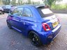 USED 2018 68 ABARTH 595C 1.4 595C CONVERTIBLE COMPETIZIONE 3d 177 BHP *&pound;2,450 worth of factory fitted optional extra's including; Bi-Xenon Headlights, Yellow Brake Calipers, Abarth Sports Leather Natural Seats, 17" Supersport Matt Black Alloy Wheels + Beats Audio + Gloss Black Abarth Side Stripes / Mirror Covers & Podium Blue Paintowork*