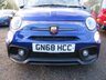USED 2018 68 ABARTH 595C 1.4 595C CONVERTIBLE COMPETIZIONE 3d 177 BHP *&pound;2,450 worth of factory fitted optional extra's including; Bi-Xenon Headlights, Yellow Brake Calipers, Abarth Sports Leather Natural Seats, 17" Supersport Matt Black Alloy Wheels + Beats Audio + Gloss Black Abarth Side Stripes / Mirror Covers & Podium Blue Paintowork*