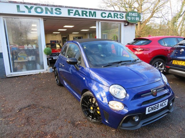 2018 68 Abarth 595c 1.4 595C CONVERTIBLE COMPETIZIONE 3d 177 BHP