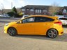 USED 2015 65 FORD FOCUS 2.0 ST-3 TDCI 5d 183 BHP Finished in TANGERINE SCREAM MET with contrasting FULL LEATHER RECARO HEATED SPORTS SEATS. GREAT Looking performance car with all the usual extras including, &pound;20 Road tax, Sat Nav, Rear View Camera, Heated Seats, Heated Steering Wheel, Cruise, Keyless Start, Adaptive Headlights, Power folding Mirrors, Xenons, Park Sensors, Apple Play and much more.