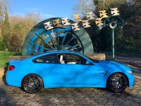 USED 2019 19 BMW M4 3.0 M4 COMPETITION 2d 444 BHP 'HUGE ADDITIONAL SPEC' 2019 BMW M4 COMPETIOTION SPORT COUPE - 3.0 BI-TURBO - DCT AUTOMATIC GEARBOX - 2 FORMER KEEPERS - SERVICE HISTORY - ONLY 26,600 MILES FROM BRAND NEW - IMMACULATE EXAMPLE - FREE 12 MONTHS WARRANTY / BREAKDOWN COVER