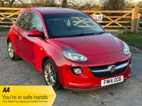 USED 2014 14 VAUXHALL ADAM 1.2 JAM 3d 69 BHP GREAT SPEC GREAT ECONOMY