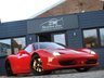 USED 2013 13 FERRARI 458 4.5 SPIDER DCT 2d 570 BHP HUGE SPEC/ RACE PACK/ 19K FFSH