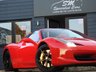 USED 2013 13 FERRARI 458 4.5 SPIDER DCT 2d 570 BHP HUGE SPEC/ RACE PACK/ 19K FFSH