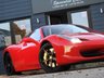 USED 2013 13 FERRARI 458 4.5 SPIDER DCT 2d 570 BHP HUGE SPEC/ RACE PACK/ 19K FFSH