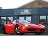 USED 2013 13 FERRARI 458 4.5 SPIDER DCT 2d 570 BHP HUGE SPEC/ RACE PACK/ 19K FFSH