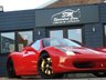USED 2013 13 FERRARI 458 4.5 SPIDER DCT 2d 570 BHP HUGE SPEC/ RACE PACK/ 19K FFSH