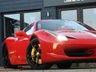 USED 2013 13 FERRARI 458 4.5 SPIDER DCT 2d 570 BHP HUGE SPEC/ RACE PACK/ 19K FFSH