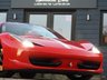 USED 2013 13 FERRARI 458 4.5 SPIDER DCT 2d 570 BHP HUGE SPEC/ RACE PACK/ 19K FFSH