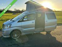 USED 2018 52 TOYOTA ALPHARD 2.4 MPV 5d 154 BHP ULEZ COMPLIANT AUTO CAMPER