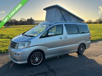 USED 2018 52 TOYOTA ALPHARD 2.4 MPV 5d 154 BHP ULEZ COMPLIANT AUTO CAMPER