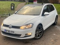 USED 2016 66 VOLKSWAGEN GOLF 2.0  TDI GT EDITION TECHNOLOGY 3d 148 BHP Rare 3-Door........Massive Spec