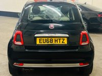 USED 2018 68 FIAT 500 1.2 LOUNGE 3 DOOR 69 BHP ULEZ EURO 6