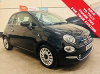 USED 2018 68 FIAT 500 1.2 LOUNGE 3 DOOR 69 BHP ULEZ EURO 6