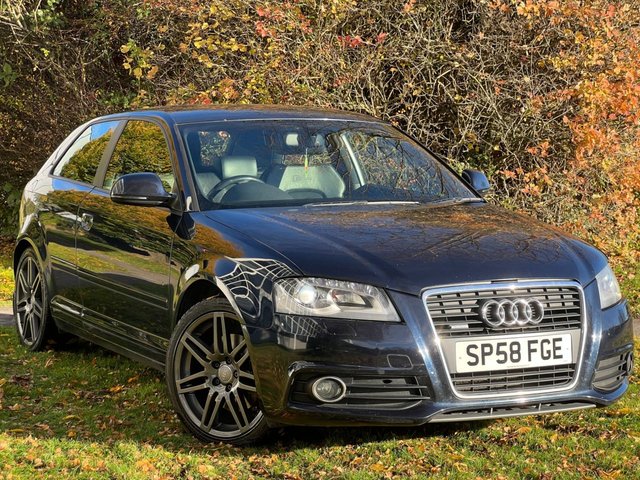 2008 58 Audi A3 2.0 TDI QUATTRO S LINE 3d 168 BHP