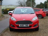USED 2015 65 FORD FIESTA 1.0 ZETEC 5d 99 BHP www.suffolkcarcentre.co.uk - Located at Reydon