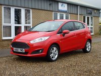 USED 2015 65 FORD FIESTA 1.0 ZETEC 5d 99 BHP www.suffolkcarcentre.co.uk - Located at Reydon