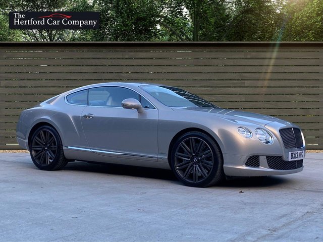 2013 13 Bentley Continental 6.0 GT SPEED 2d 616 BHP