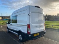 USED 2019 69 FORD TRANSIT 2.0 T350 TREND 6 SEAT DOUBLE CAB VAN ECOBLUE 129 BHP FORD TRANSIT T350 TREND 6 SEAT DOUBLE CAB VAN