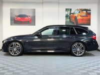 USED 2018 T BMW 3 SERIES 3.0 335D XDRIVE M SPORT SHADOW EDITION TOURING 5d 308 BHP ELECRTIC SEATING / SHADDOW ED