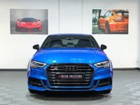 USED 2017 07 AUDI S3 2.0 S3 TFSI QUATTRO BLACK EDITION 4d 306 BHP DIGITAL DASH / ARA BLUE PAINT!