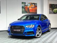 USED 2017 07 AUDI S3 2.0 S3 TFSI QUATTRO BLACK EDITION 4d 306 BHP DIGITAL DASH / ARA BLUE PAINT!