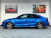 USED 2017 07 AUDI S3 2.0 S3 TFSI QUATTRO BLACK EDITION 4d 306 BHP DIGITAL DASH / ARA BLUE PAINT!