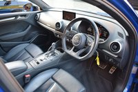 USED 2017 07 AUDI S3 2.0 S3 TFSI QUATTRO BLACK EDITION 4d 306 BHP DIGITAL DASH / ARA BLUE PAINT!
