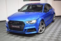 USED 2017 07 AUDI S3 2.0 S3 TFSI QUATTRO BLACK EDITION 4d 306 BHP DIGITAL DASH / ARA BLUE PAINT!