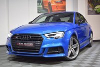USED 2017 07 AUDI S3 2.0 S3 TFSI QUATTRO BLACK EDITION 4d 306 BHP DIGITAL DASH / ARA BLUE PAINT!