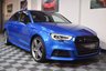 USED 2017 07 AUDI S3 2.0 S3 TFSI QUATTRO BLACK EDITION 4d 306 BHP DIGITAL DASH / ARA BLUE PAINT!