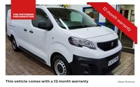 USED 2022 72 PEUGEOT EXPERT 1.5 BLUEHDI PROFESSIONAL PREMIUM L2 101 BHP STUNNING EXAMPLE 3 SEATS MIRRORLINK AIR CON 2 OWNERS GENUINE LOW MILES PEUGEOT WARRANTY TILL SEPT 2025
