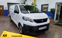 USED 2022 72 PEUGEOT EXPERT 1.5 BLUEHDI PROFESSIONAL PREMIUM L2 101 BHP STUNNING EXAMPLE 3 SEATS MIRRORLINK AIR CON 2 OWNERS GENUINE LOW MILES PEUGEOT WARRANTY TILL SEPT 2025