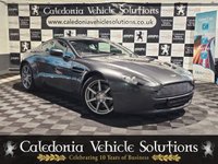 USED 2006 06 ASTON MARTIN VANTAGE 4.3 V8 3d 380 BHP STUNNING EXAMPLE IN METEORITE DARK SILVER WITH BURGUNDY LEATHER. FULL SERVICE HISTORY FROM NEW. 1 YEARS MOT