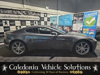 USED 2006 06 ASTON MARTIN VANTAGE 4.3 V8 3d 380 BHP STUNNING EXAMPLE IN METEORITE DARK SILVER WITH BURGUNDY LEATHER. FULL SERVICE HISTORY FROM NEW. 1 YEARS MOT