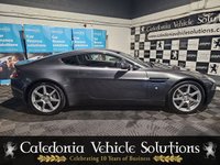 USED 2006 06 ASTON MARTIN VANTAGE 4.3 V8 3d 380 BHP STUNNING EXAMPLE IN METEORITE DARK SILVER WITH BURGUNDY LEATHER. FULL SERVICE HISTORY FROM NEW. 1 YEARS MOT
