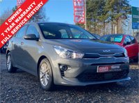 USED 2022 22 KIA RIO 1.0 2 5d 99 BHP 1 OWNER/WARRANTY TO 2029/EURO 6