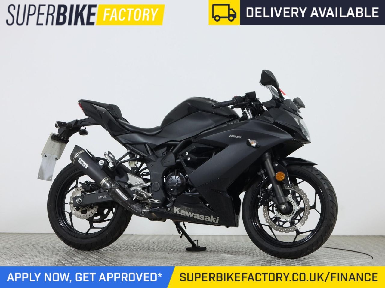 kawasaki ninja 125 black