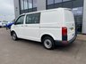 USED 2019 19 VOLKSWAGEN TRANSPORTER 2.0 T32 TDI 5 SEATS CREWVAN 150PS *RARE TAILGATE* EURO 6  ULEZ FREE  5 SEAT CREW VAN