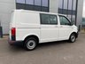 USED 2019 19 VOLKSWAGEN TRANSPORTER 2.0 T32 TDI 5 SEATS CREWVAN 150PS *RARE TAILGATE* EURO 6  ULEZ FREE  5 SEAT CREW VAN