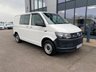 USED 2019 19 VOLKSWAGEN TRANSPORTER 2.0 T32 TDI 5 SEATS CREWVAN 150PS *RARE TAILGATE* EURO 6  ULEZ FREE  5 SEAT CREW VAN