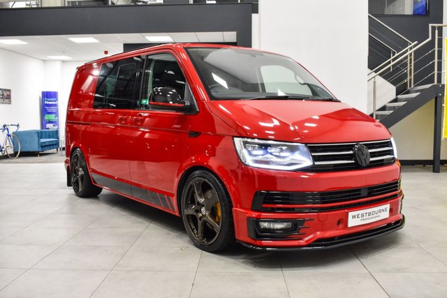 2018 67 Volkswagen Transporter T6 T32 2.0 TDI 204PS HIGHLINE KOMBI SWB