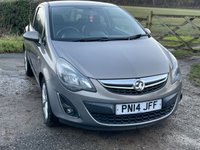 USED 2014 14 VAUXHALL CORSA 1.0 EXCITE ECOFLEX 3d 64 BHP LOW INSURANCE RATING, 65MPG