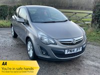 USED 2014 14 VAUXHALL CORSA 1.0 EXCITE ECOFLEX 3d 64 BHP LOW INSURANCE RATING, 65MPG