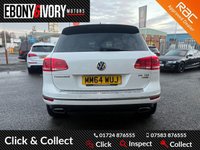 USED 2014 64 VOLKSWAGEN TOUAREG 3.0 V6 SE TDI BLUEMOTION TECHNOLOGY 5d 259 BHP FULL SERVICE HISTORY, 2 KEYS + 12M MOT WITHIN THE SALE