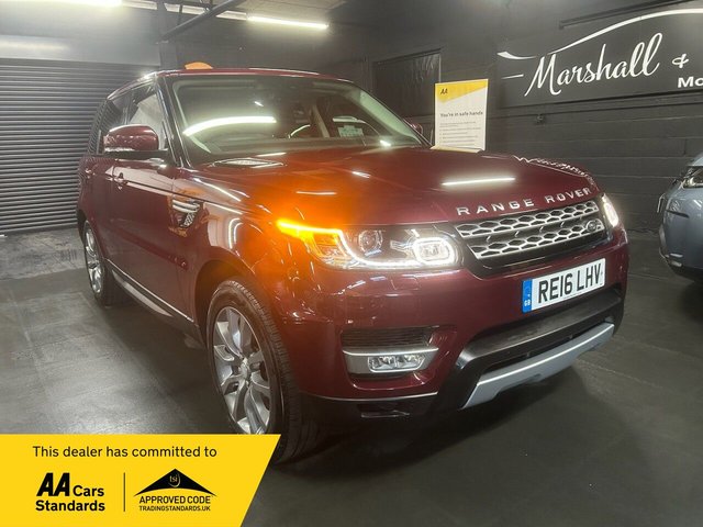 View our Land Rover Range Rover Sport 3.0 SDV6 HSE 5d 306 BHP EURO 6