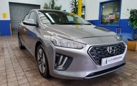 USED 2019 69 HYUNDAI IONIQ 1.6 PREMIUM SE MHEV 5d 140 BHP SAT NAV LEATHER PARKING SENSORS 1 OWNER HYUNDAI WARRANTY TILL NOV 2024