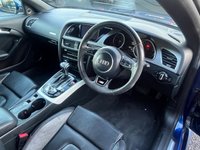 USED 2013 13 AUDI A5 2.0 TDI S LINE SPECIAL EDITION 2d 175 BHP 2 OWNERS, FULL MAIN DEALER HISTORY, FRESH SERVICE + 12M MOT WITHIN THE SALE